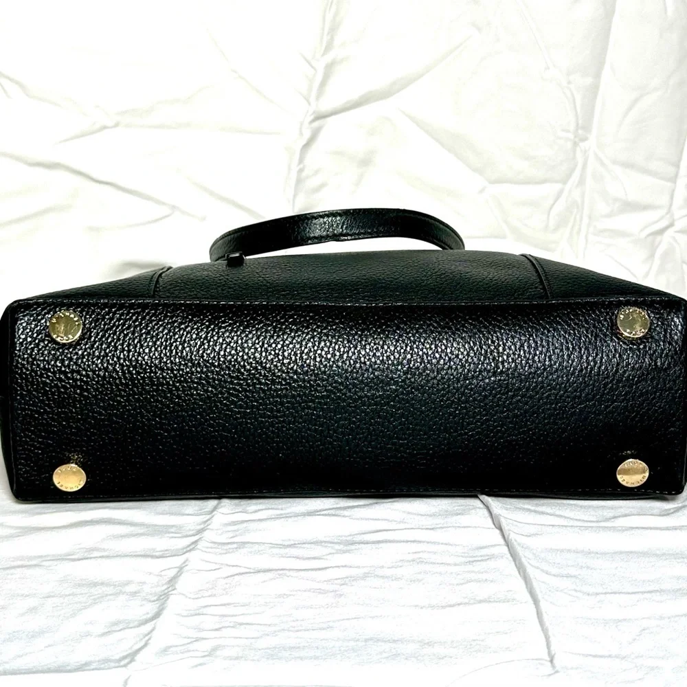 MICHAEL KORS ARIANA LARGE pebbled leather tote 2025 black beautiful Office bag